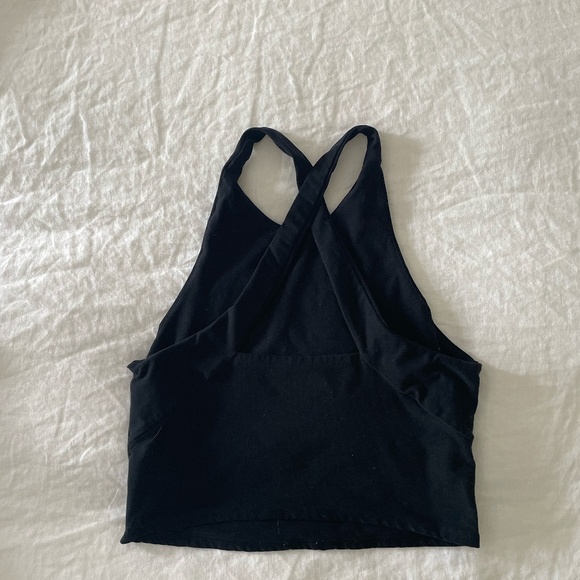 Abercrombie black racerback tank top - Picture 2 of 3